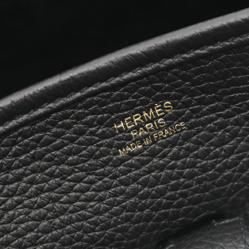 Hermes Shoulder Bag Evelyn 3 Trois PM Black Other Evelyn 3pm Black Ladies Used a