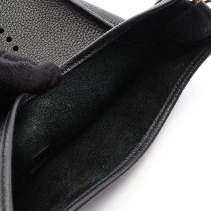Hermes Shoulder Bag Evelyn 3 Trois PM Black Other Evelyn 3pm Black Ladies Used a