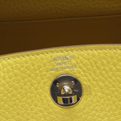 Hermes Shoulder Bag Lindy Mini Maxi Cadrille Lime Other Lindy Mini Lime Ladies