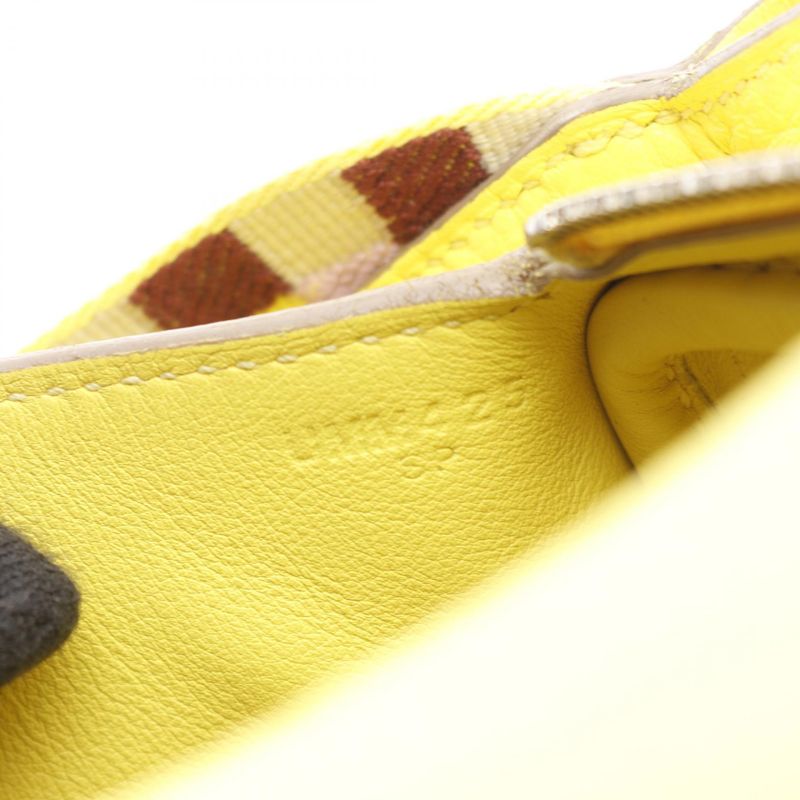 Hermes Shoulder Bag Lindy Mini Maxi Cadrille Lime Other Lindy Mini Lime Ladies