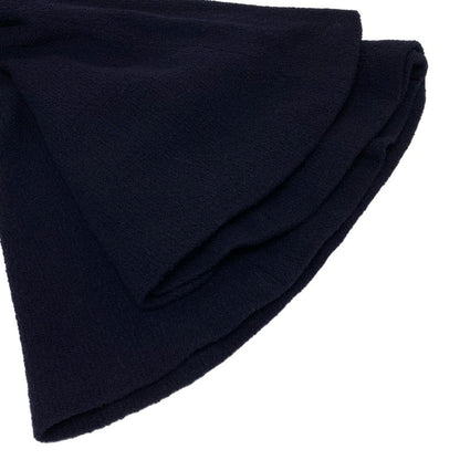 Chanel Skirt Suit Size 40 M Women's Excellent Condition 20923 Dark Navy Pile