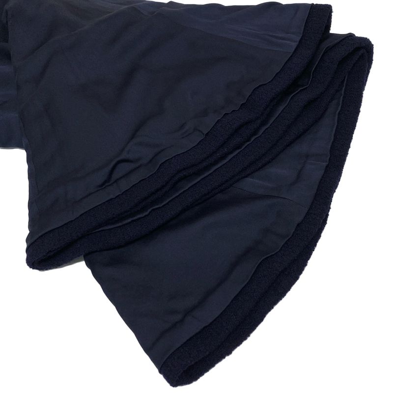 Chanel Skirt Suit Size 40 M Women's Excellent Condition 20923 Dark Navy Pile