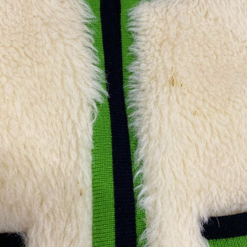 Chanel Vest Size 34 S Women's Excellent Condition P03844 Ivory X Green X Black