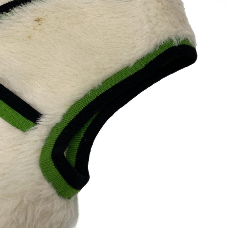 Chanel Vest Size 34 S Women's Excellent Condition P03844 Ivory X Green X Black