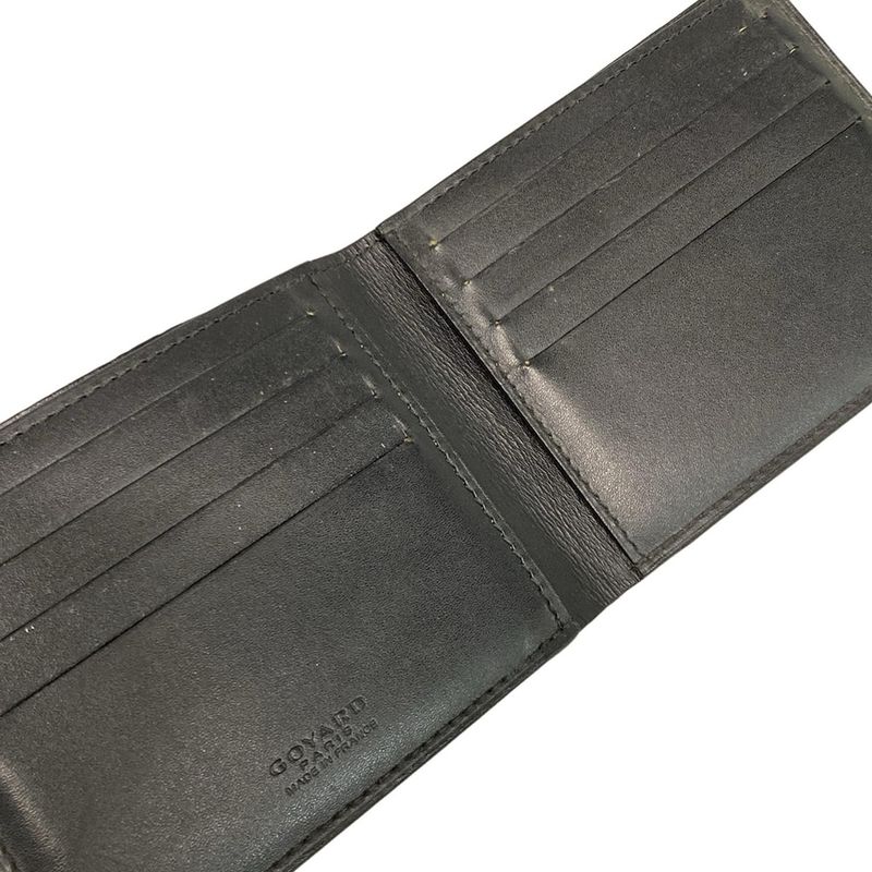 Goyard Wallet Victoire Black Marquise (Initials)