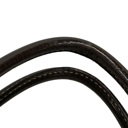 Gucci GG Plus GG Supreme 197953 Dark Brown Leather