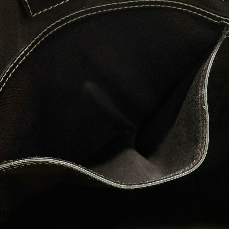 Gucci GG Plus GG Supreme 197953 Dark Brown Leather