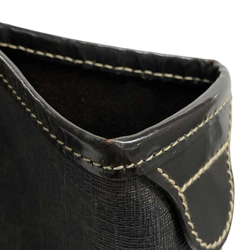 Gucci GG Plus GG Supreme 197953 Dark Brown Leather