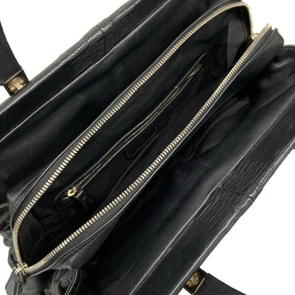 Dior Christian Dior Handbag Karenina Black Leather