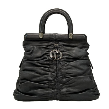 Dior Christian Dior Handbag Karenina Black Leather