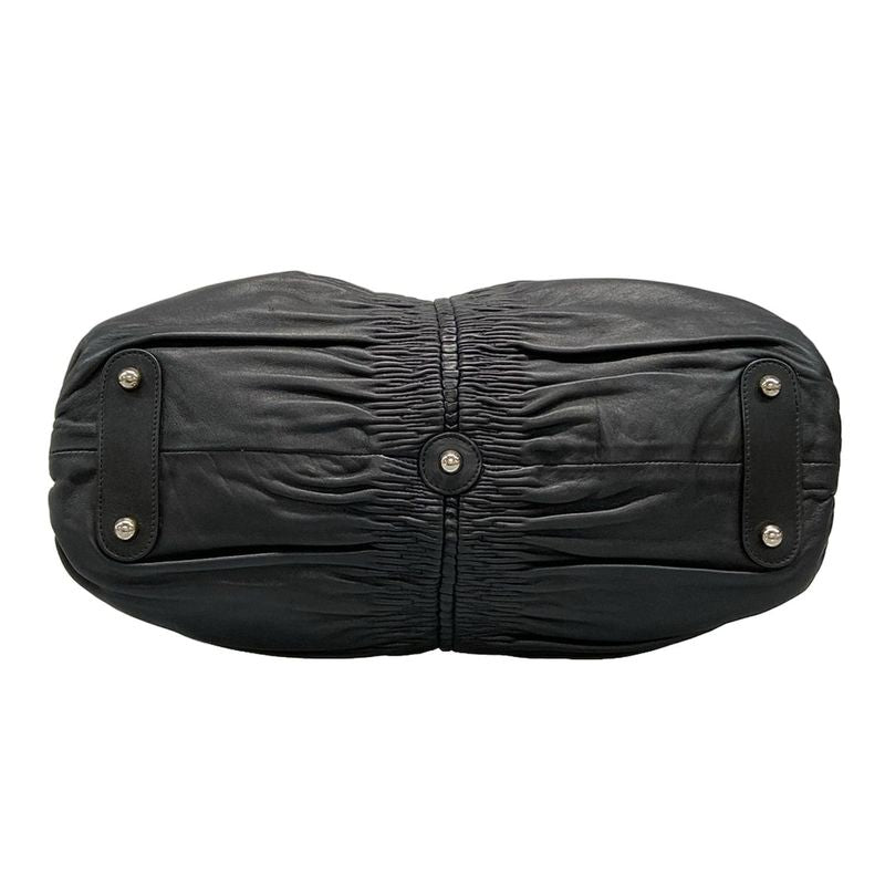 Dior Christian Dior Handbag Karenina Black Leather