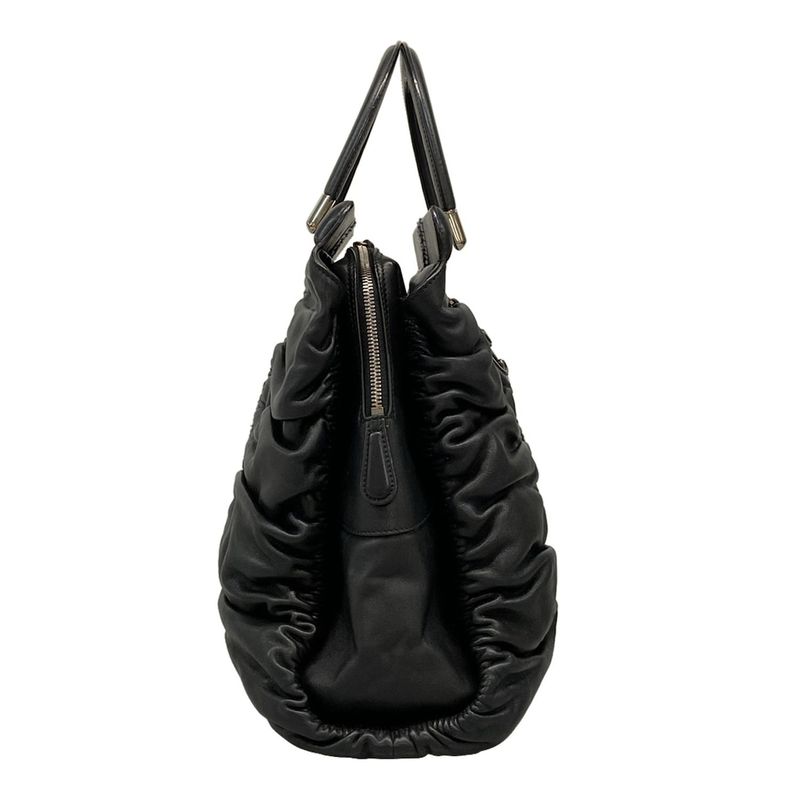 Dior Christian Dior Handbag Karenina Black Leather