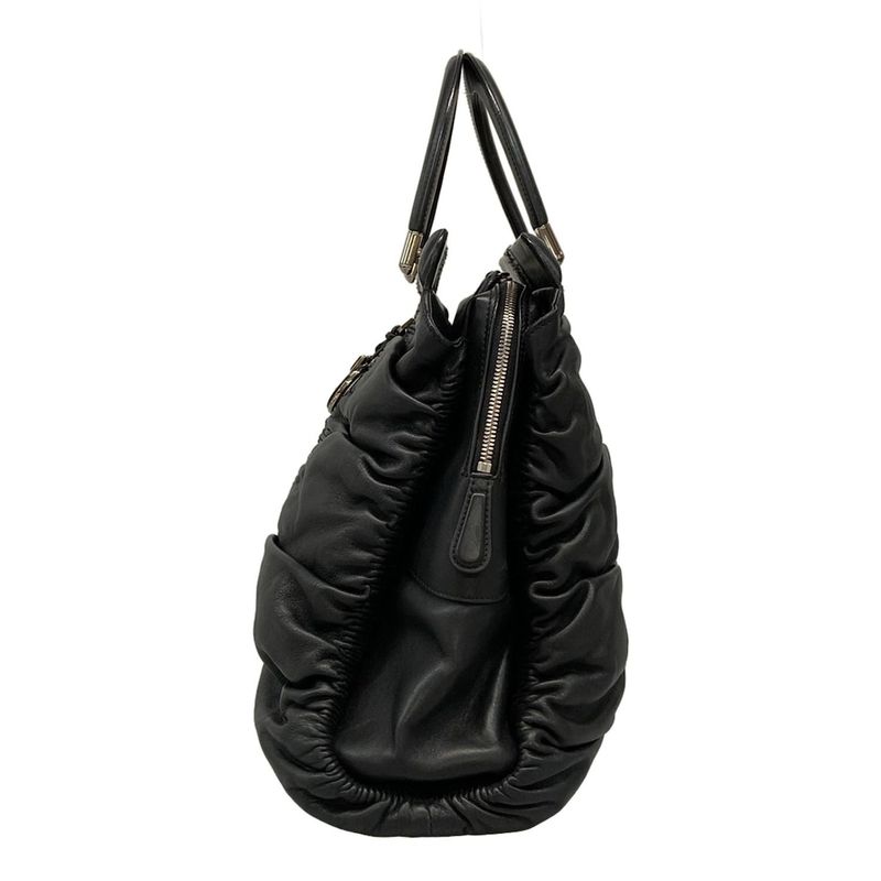 Dior Christian Dior Handbag Karenina Black Leather