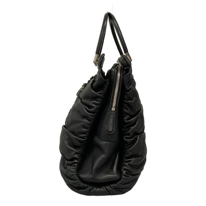 Dior Christian Dior Handbag Karenina Black Leather