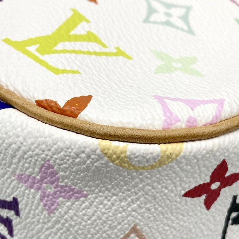 Louis Vuitton Shoulder Bag Monogram Multicolor Sologne M92661 Bronze Leather