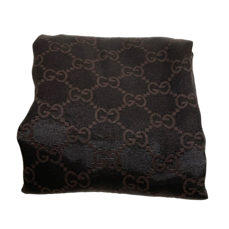 Gucci Tote Bag New Jackie GG Pattern 124407 Beige and Brown Leather