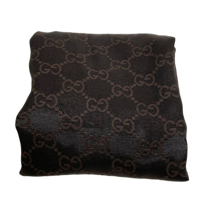 Gucci Tote Bag New Jackie GG Pattern 124407 Beige and Brown Leather