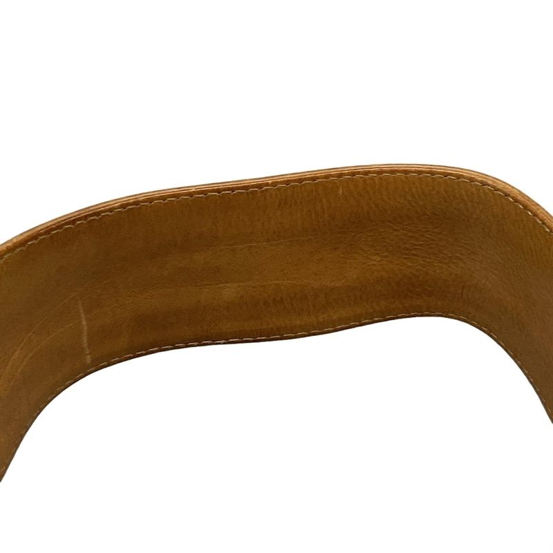 Dior Christian Dior Shoulder Bag Flight Beige Leather