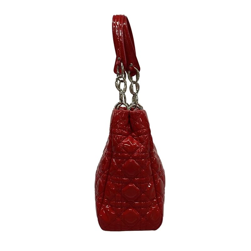 Dior Christian Dior Tote Bag Lady Dior M0955pvrk Im217 Pink Silver Hardware