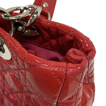 Dior Christian Dior Tote Bag Lady Dior M0955pvrk Im217 Pink Silver Hardware