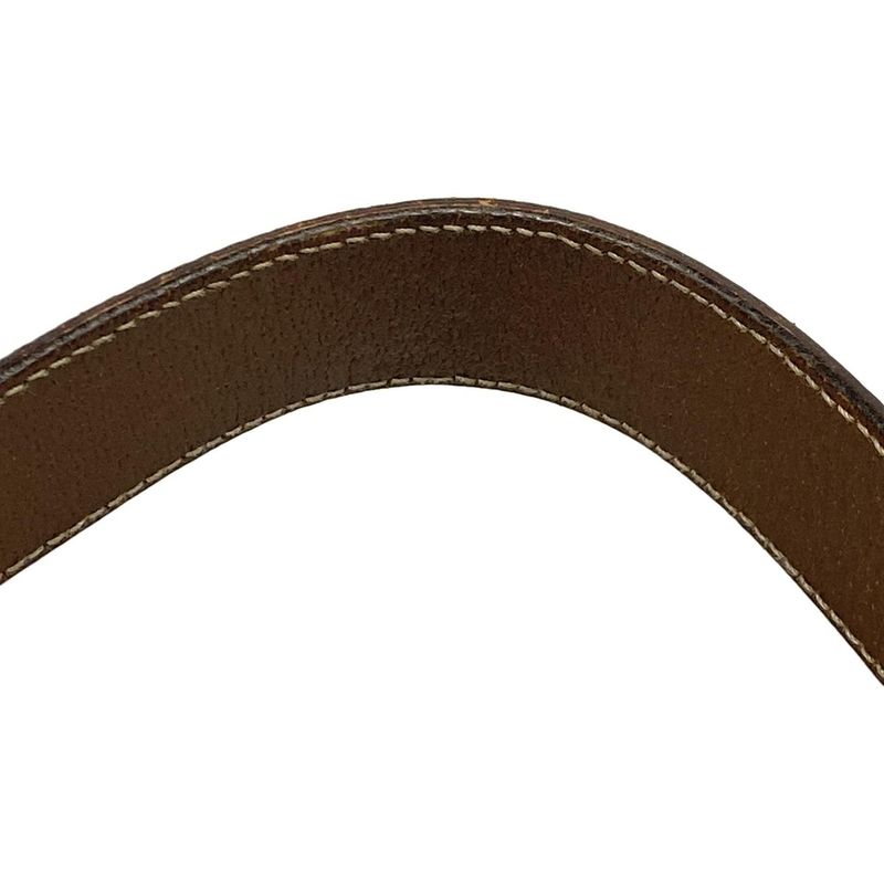 Gucci Shoulder Bag New Jackie GG Pattern 120888 Beige and Brown Leather