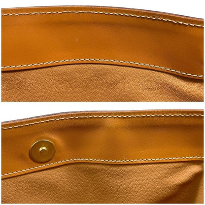 Celine Tote Bag Brown Macadam Excellent Condition A4 PVC Leather Preowned