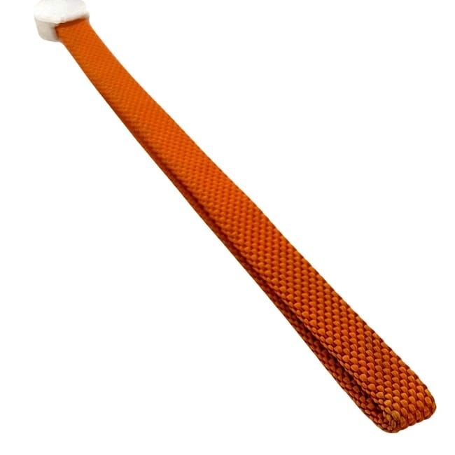 Hermes Strap Orange Serie Excellent Condition Jacquard Metal Preowned
