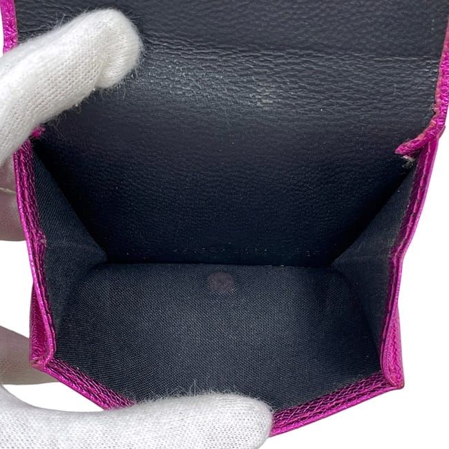 Balenciaga Trifold Wallet Mini Wallet Pink Everyday 551921