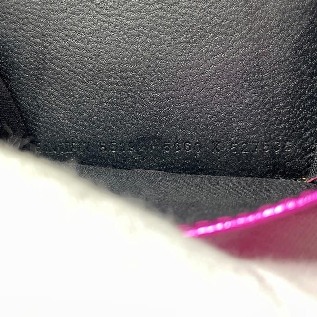 Balenciaga Trifold Wallet Mini Wallet Pink Everyday 551921