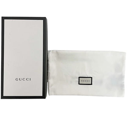 Gucci Round Zipper Long Wallet Black GG Supreme
