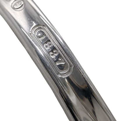 Tiffany & Co Bangle Cuff Narrow Silver 1837 Polished