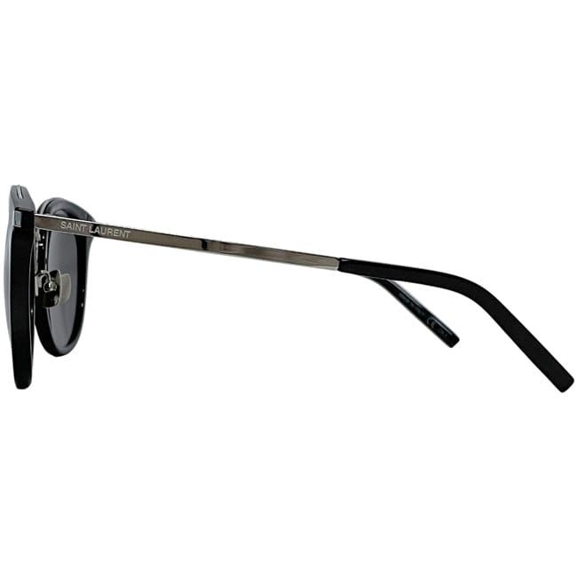 Saint Laurent Sunglasses Black Silver Sl117 K