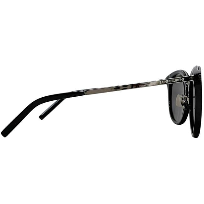 Saint Laurent Sunglasses Black Silver Sl117 K