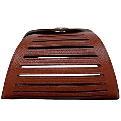 Hermes Bracelet Brown Petite Ash Excellent Condition Reversible Leather