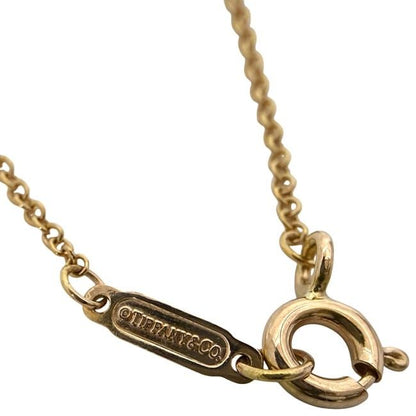 Tiffany & Co Necklace Heart Lock Yellow Gold YG