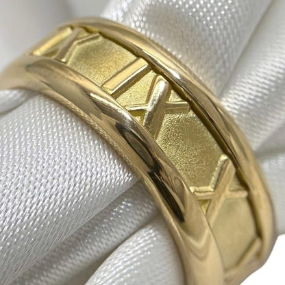 Tiffany & Co Ring Yellow Gold YG Atlas Ring JP12
