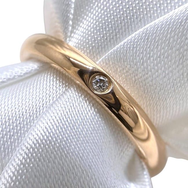 Tiffany & Co Ring Stacking Bands Yellow Gold YG Ring