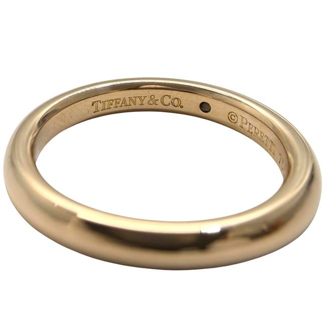 Tiffany & Co Ring Stacking Bands Yellow Gold YG Ring
