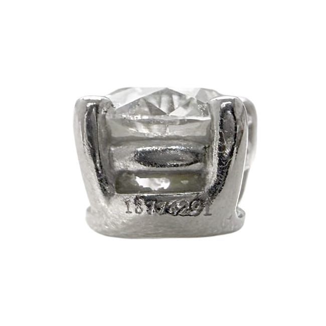 Tiffany & Co Necklace Solitaire Diamond 0.30ct Polished