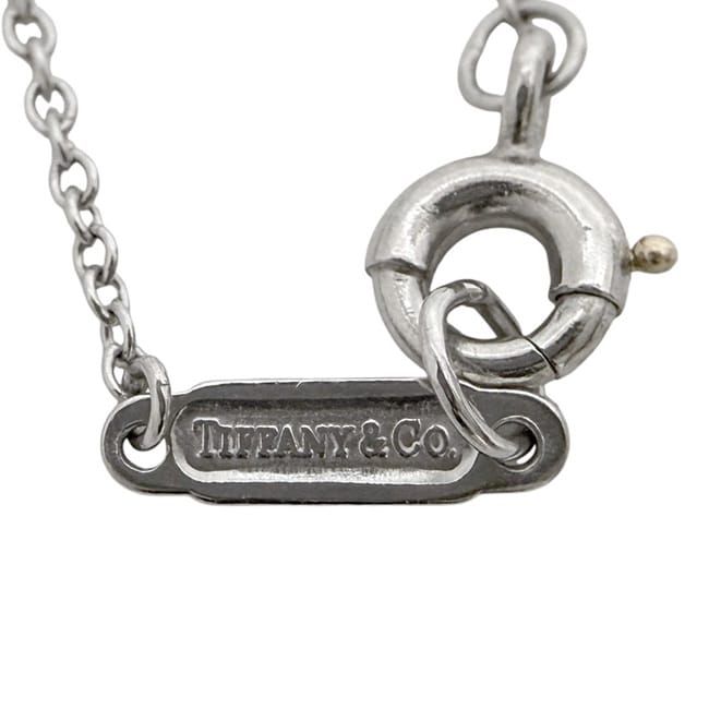 Tiffany & Co Necklace Solitaire Diamond 0.30ct Polished