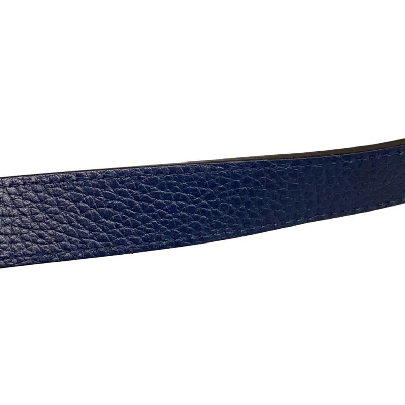 Gucci Shoulder Bag GG Pattern 510335 Blue Leather