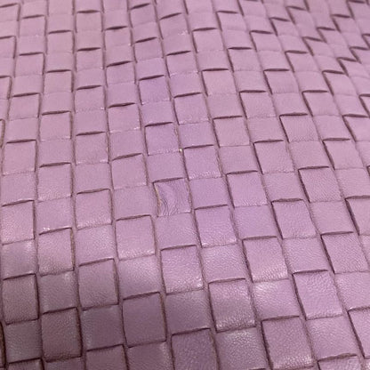 Bottega Veneta Shoulder Bag Large Veneta Bag Purple Leather