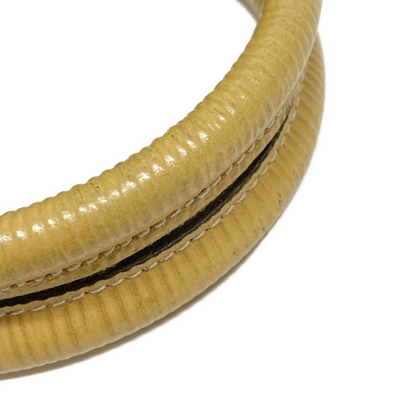 Fendi Boston Bag Zucca Pattern Brown×black×beige Leather