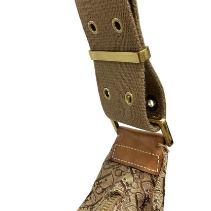 Dior Christian Dior Shoulder Bag Street Chic Trotter Beige and Light Brown