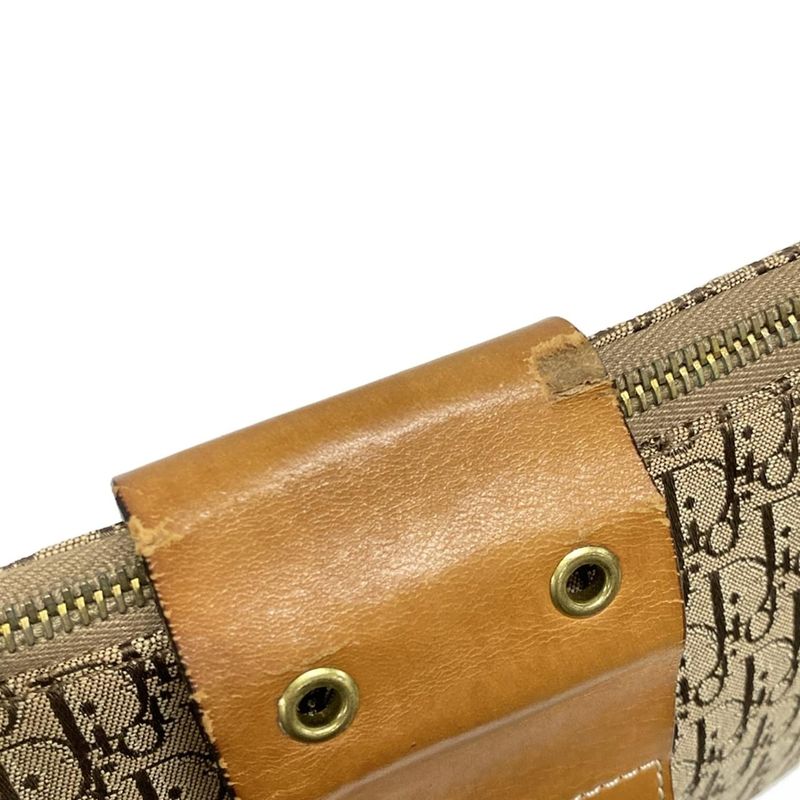 Dior Christian Dior Shoulder Bag Street Chic Trotter Beige and Light Brown