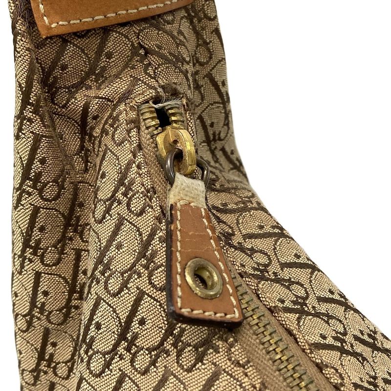 Dior Christian Dior Shoulder Bag Street Chic Trotter Beige and Light Brown