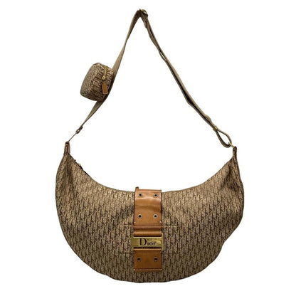 Dior Christian Dior Shoulder Bag Street Chic Trotter Beige and Light Brown