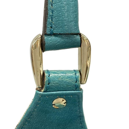 Gucci Tote Bag New Jackie GG Pattern 124407 Beige X Brown X Blue Green Leather