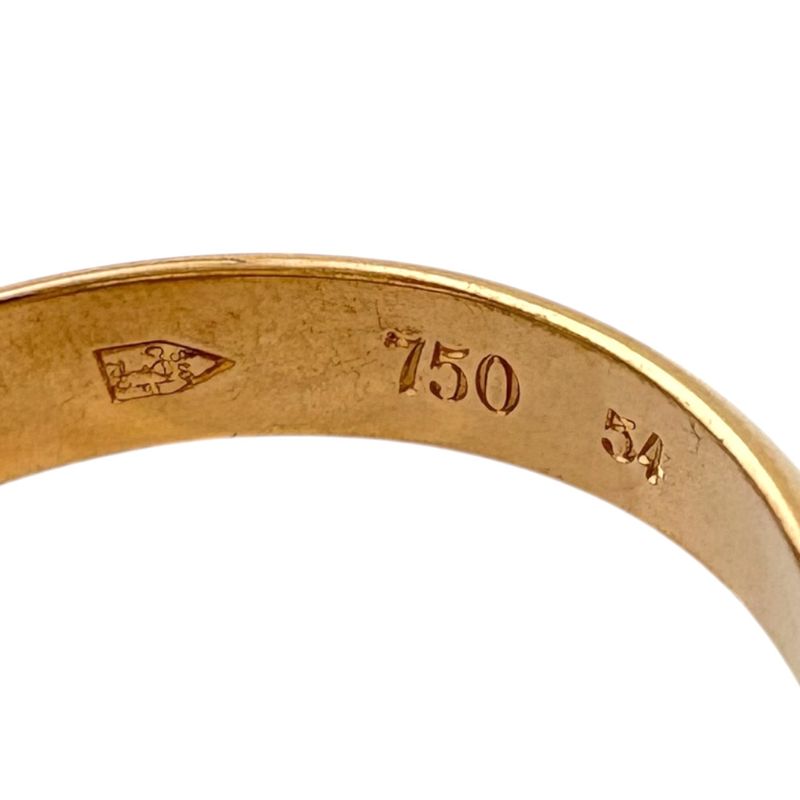 Cartier Trinity Ring Size 14 18k Gold 18K Yellow Gold Ladies Cartier Pre-owned