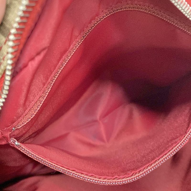 Dior Christian Dior Shoulder Bag Rasta Trotter Beige and Dark Brown Leather